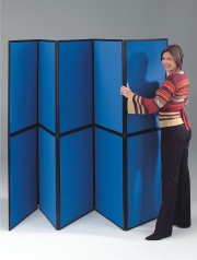 BusyFold Light - 10 Panel Folding Display System